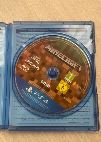 Minecraft PS4 Oyun CD ÇİZİKSİZ ve SIFIR - Görsel 2