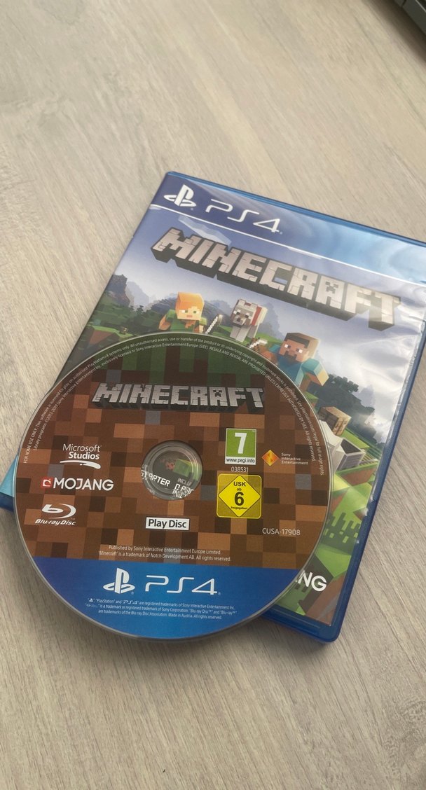 Minecraft PS4 Oyun CD ÇİZİKSİZ ve SIFIR - Görsel 5