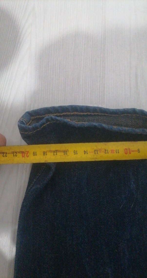 Levis Koyu Mavi Denim Bootcut Straight Jean — görsel 11/14