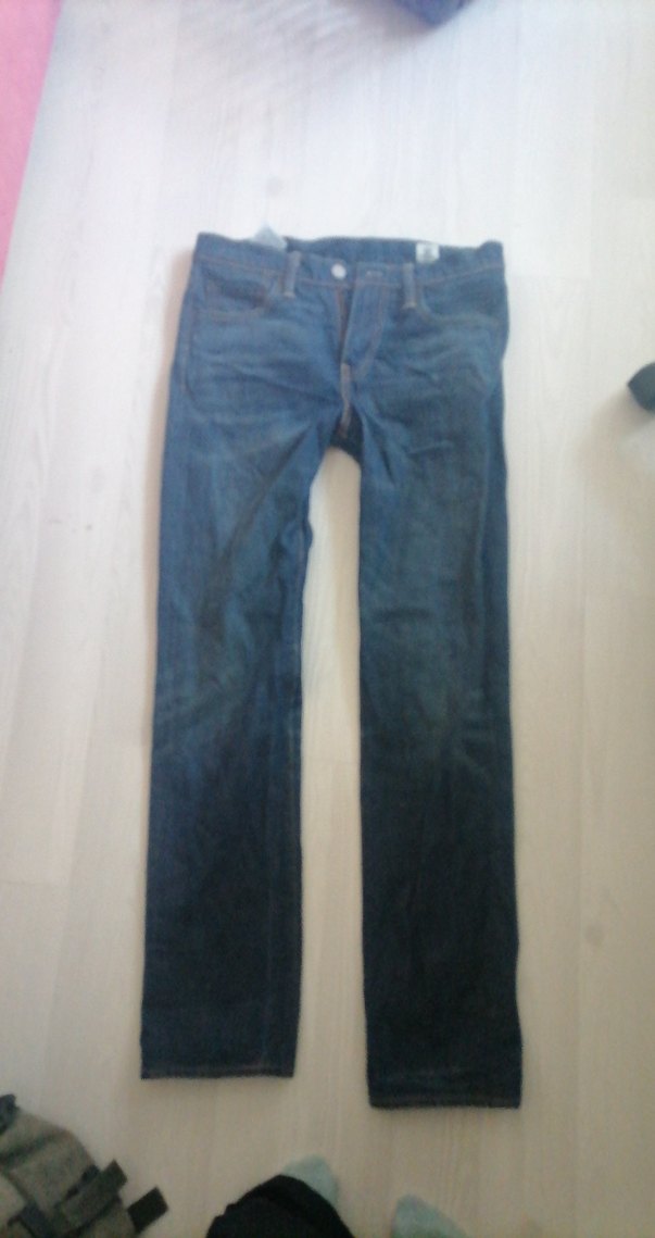 Levis Koyu Mavi Denim Bootcut Straight Jean — görsel 3/14