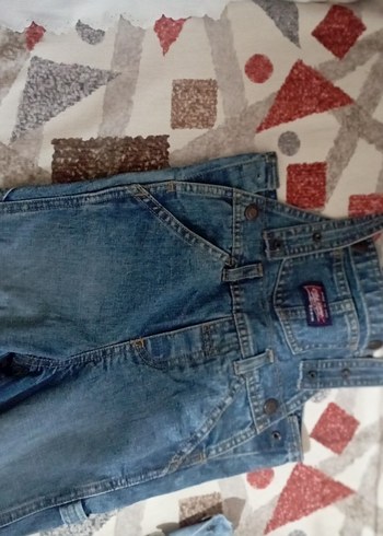 Diğer Erkek Çocuk Kot Askılı Pantolon