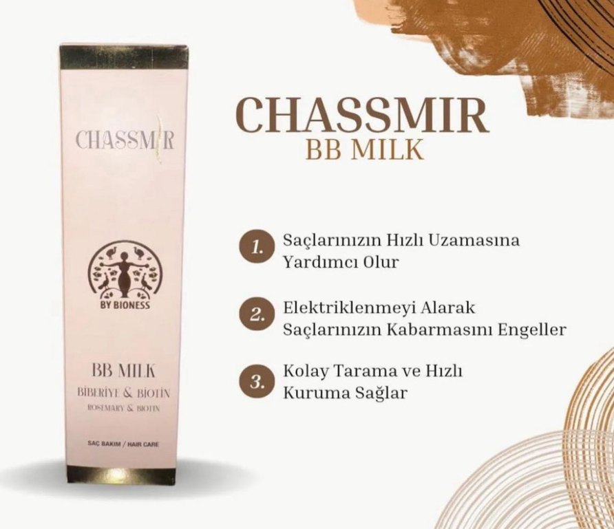 Chassmir BB Milk Saç Bakım Sütü 200 ml - Görsel 2