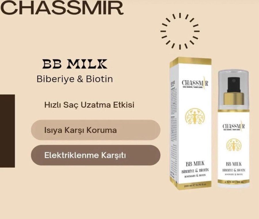 Chassmir BB Milk Saç Bakım Sütü 200 ml - Görsel 3
