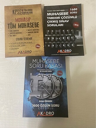 Kpss A grubu muhasebe kitap seti