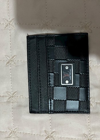 Louis Vuitton Siyah Kapitone Deri Kartlik