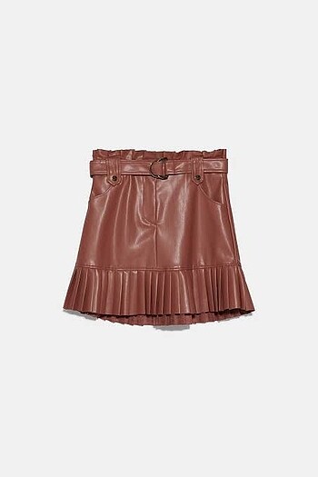 Zara kiremit rengi etek