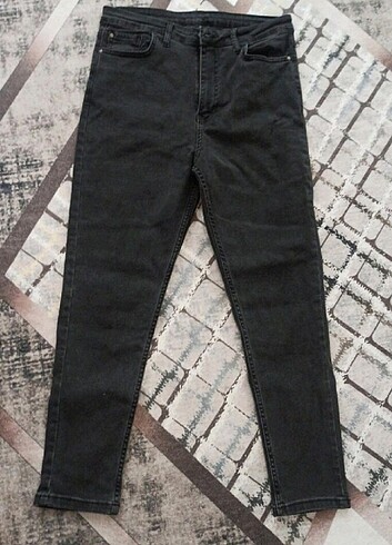 xl Beden siyah Renk Kadın kot jean pantolon