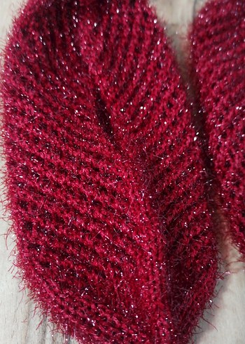 Kadın el örgüsü patik - Görsel 2