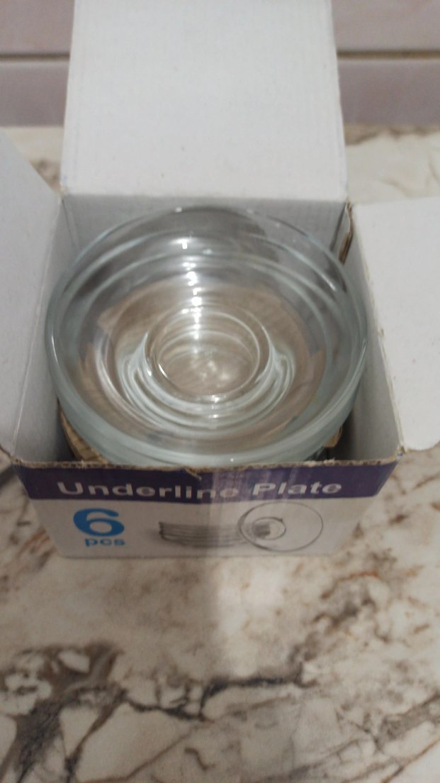 Renkli kahve Yanı lokumluk + 6 lı çay bardağı altlığı - Görsel 5