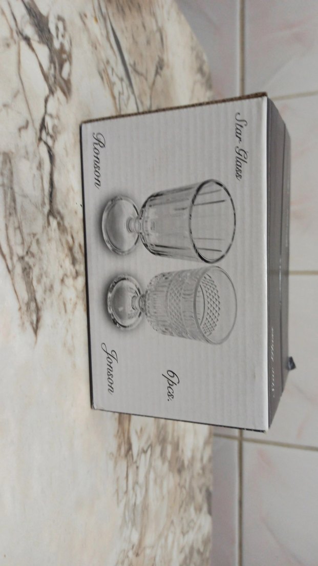 Kahverengi Kenarlı Yeşil Kadeh Seti kahve Yanı su bardağı - Görsel 4