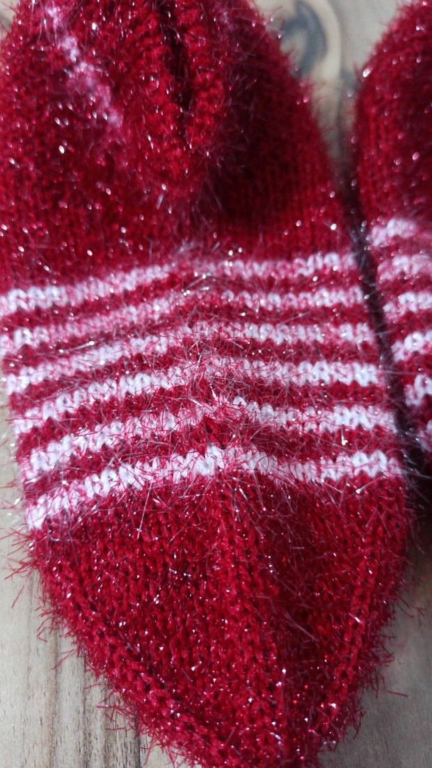 kadın örgü patik hanım çorabı - Görsel 2