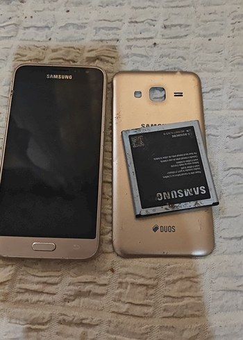 Samsung j3 Altın Renkli Android Cep Telefonu