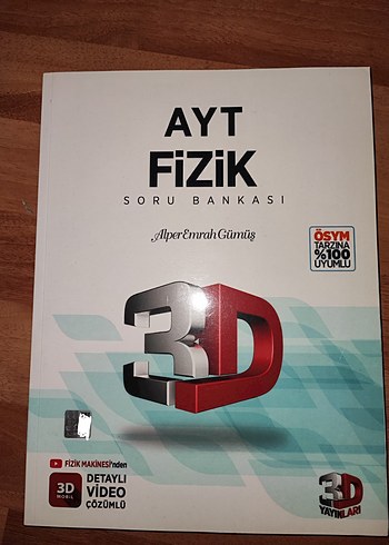 AYT Fizik 3D Soru Bankası