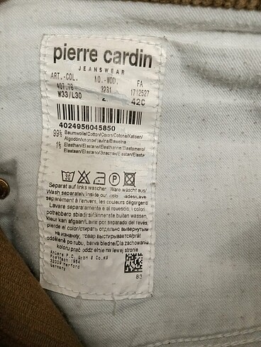 Pierre Cardin Vintage kadife pierre cardin