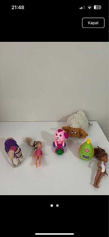 Beden Renk Barbie ev ve araba orijinal