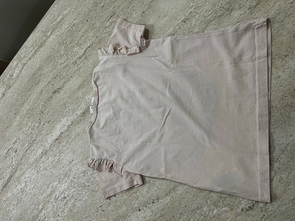 Kız Çocuk Payetli Baskılı Tişört - Görsel 4