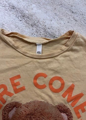 Defacto Kahverengi Baskılı Tişört - Görsel 2