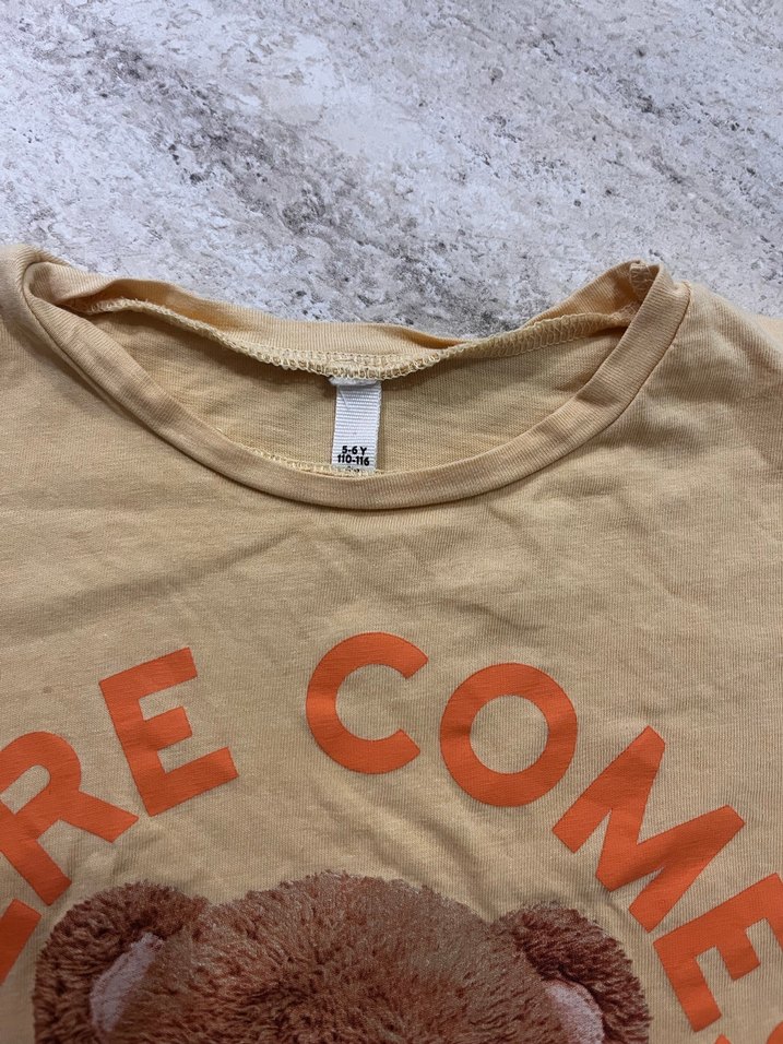 Defacto Kahverengi Baskılı Tişört - Görsel 2