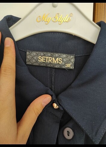 Diğer Setrms lacivert gömlek