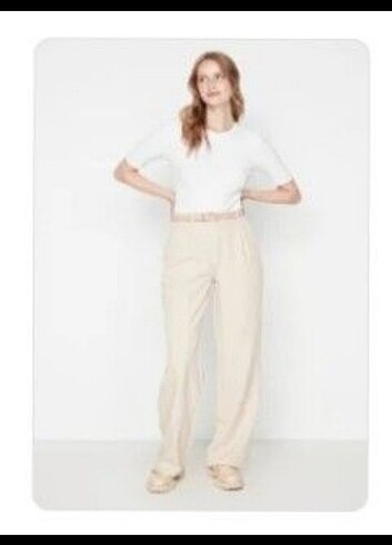 Trendyol bej pantolon