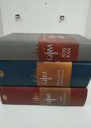 Game of Thrones Roman Seti - 3 Kitap