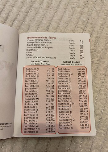 DaF Sözlük Almanca-Türkçe Türkçe-Almanca - Görsel 3