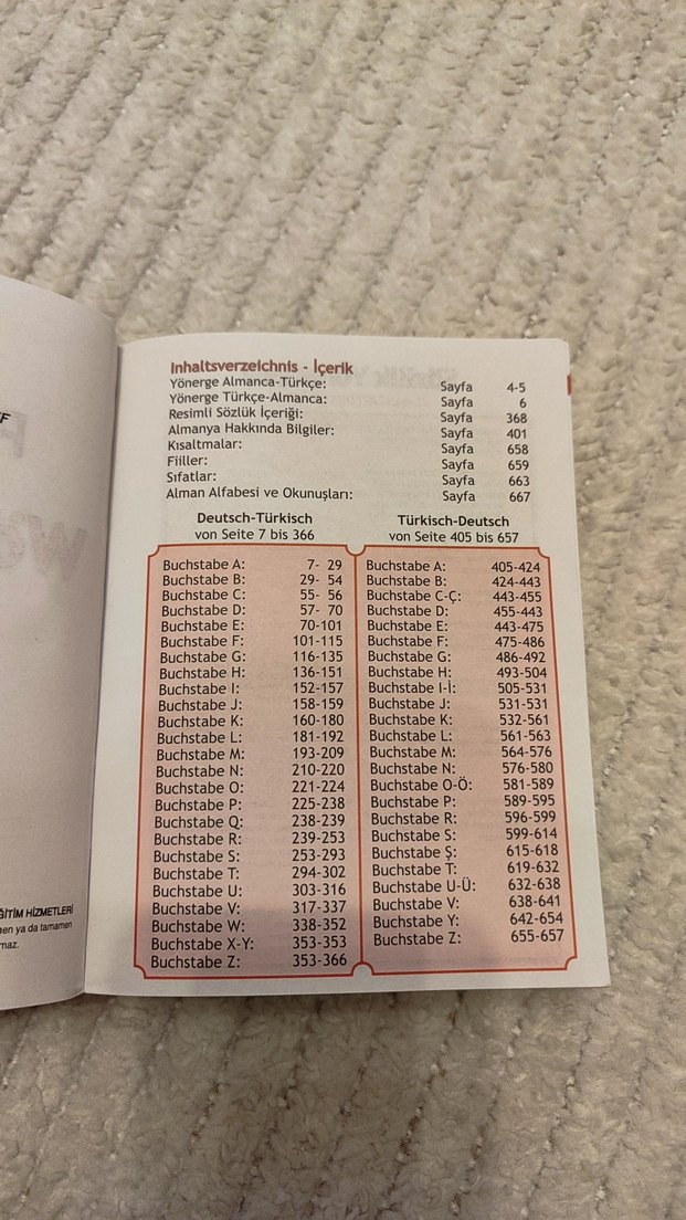 DaF Sözlük Almanca-Türkçe Türkçe-Almanca - Görsel 3