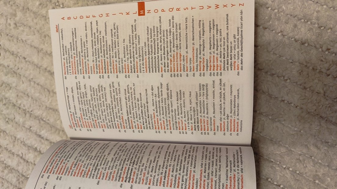 DaF Sözlük Almanca-Türkçe Türkçe-Almanca - Görsel 4