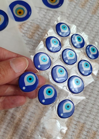 Mavi Nazar Boncuğu sticker - Görsel 4