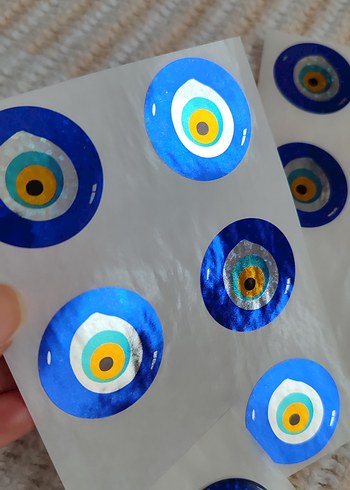 Mavi Nazar Boncuğu sticker - Görsel 2