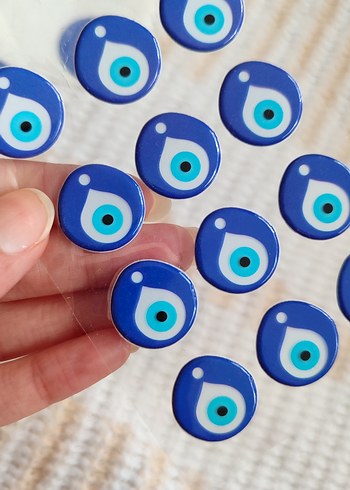 Mavi Nazar Boncuğu sticker - Görsel 6