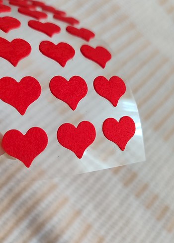 Kırmızı Kalp sticker - Görsel 3