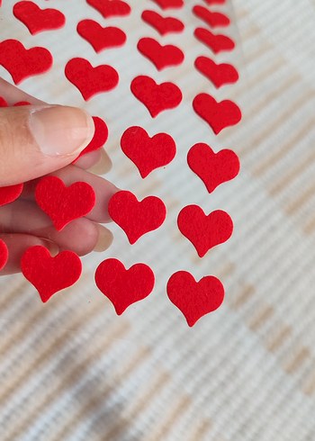 Kırmızı Kalp sticker - Görsel 4