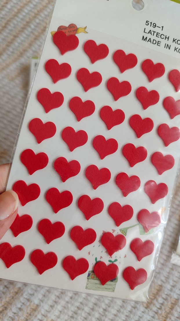 Kırmızı Kalp sticker - Görsel 5