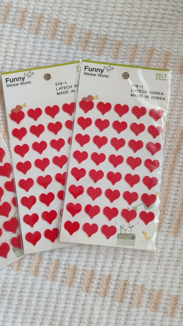 Kırmızı Kalp sticker - Görsel 2