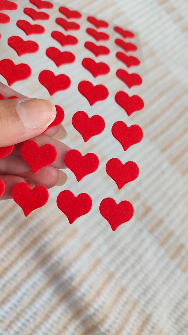 Kırmızı Kalp sticker - Görsel 4