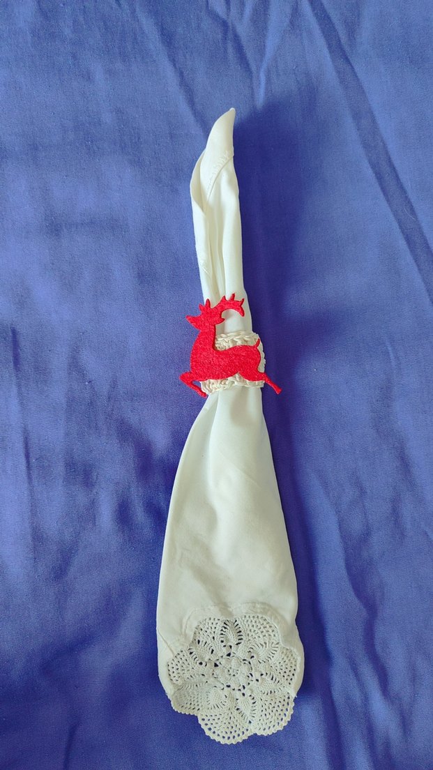 geyikli peçete yüzüğü - Görsel 2