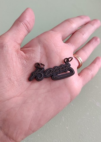 Atatürk imzalı kolye ucu - Görsel 3