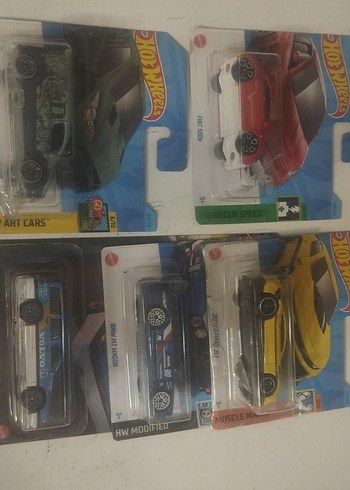 hot Wheels lot.