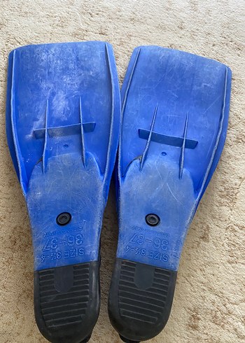 Mavi Erkek Deniz Ayakkabısı Velcro Bantlı - Görsel 5