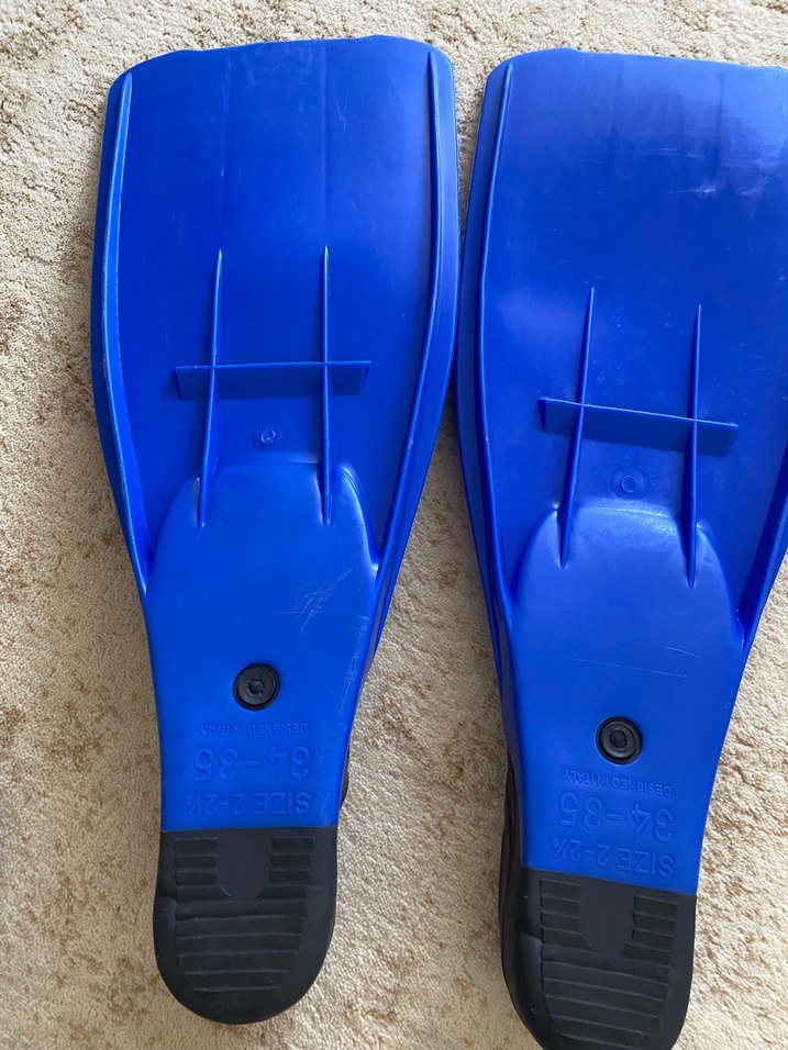 Mavi Erkek Deniz Ayakkabısı Velcro Bantlı - Görsel 2