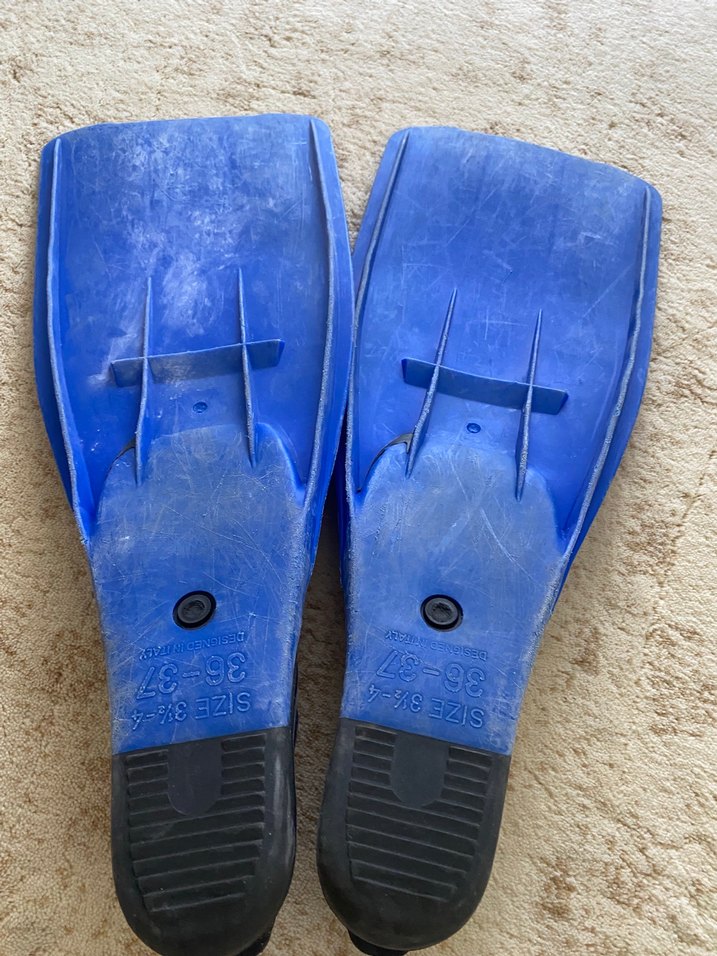 Mavi Erkek Deniz Ayakkabısı Velcro Bantlı - Görsel 5