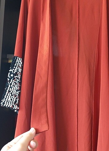 diğer Beden Simetrik Kesim ki mono/ Abaya