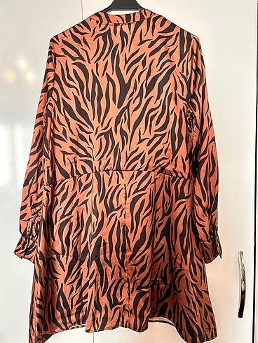 38 Beden çeşitli Renk Zebra desen tunik