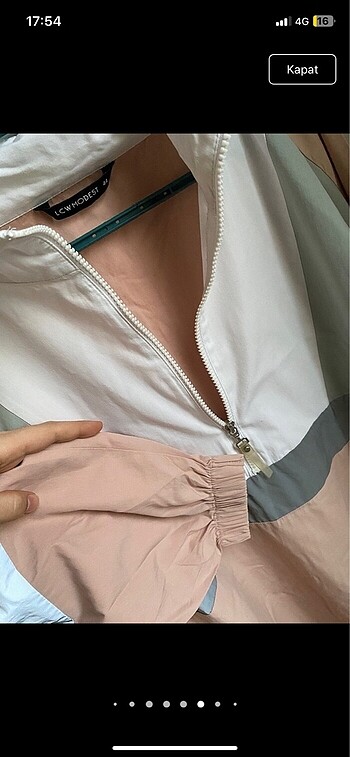 44 Beden Poplin kumaş tunik