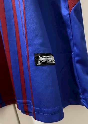 Barcelona Baskılı Mavi Erkek Spor Tişörtü - Görsel 2