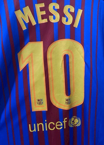 Barcelona Baskılı Mavi Erkek Spor Tişörtü - Görsel 4