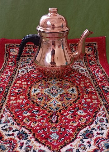 OSMANLI Büyük Boy. Bakır Kahveci Demliği, Çay Ocağı Kazanı Için