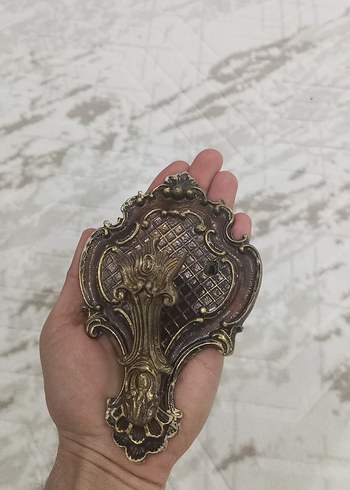 1930-50 arası üretim dev boy pirinç askılıklar - Görsel 3