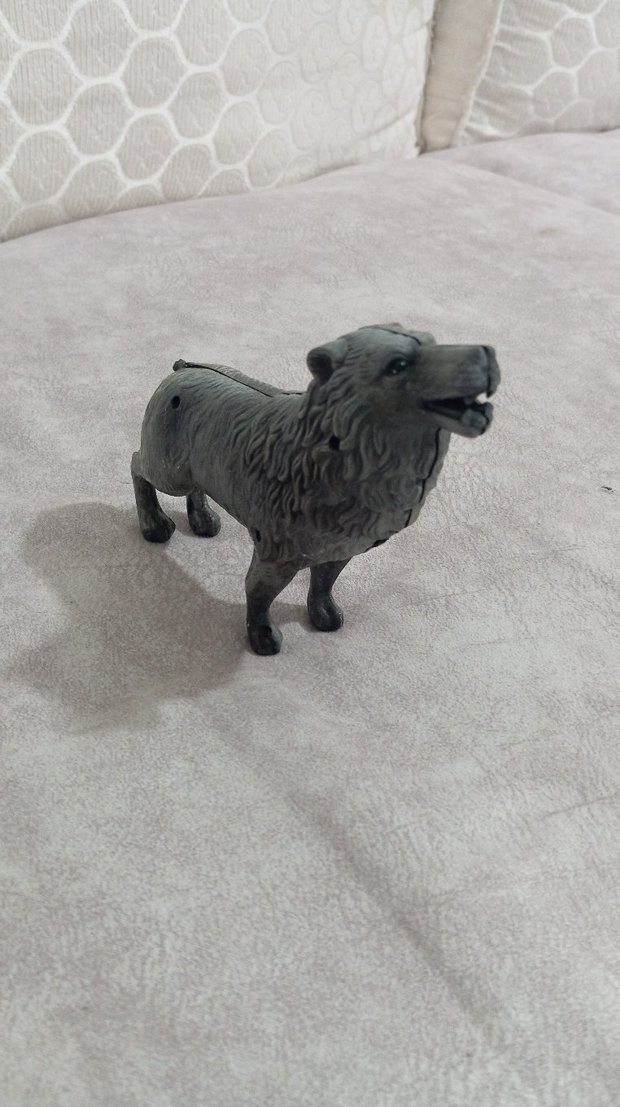 Gri Kurt Figürin Çakmak - Görsel 2